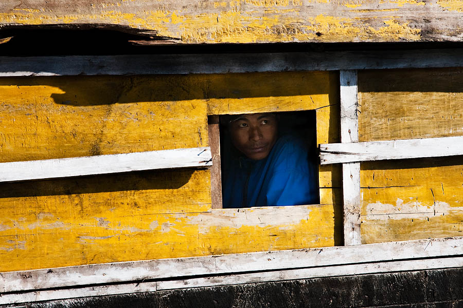  Boatsman on the Siang river